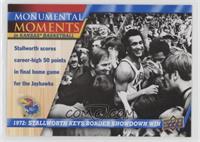 Monumental Moments - 1972: Stallworth Keys Border Showdown Win