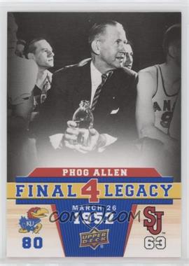 2013 Upper Deck University of Kansas - Final 4 Legacy #F4-1 - Phog Allen