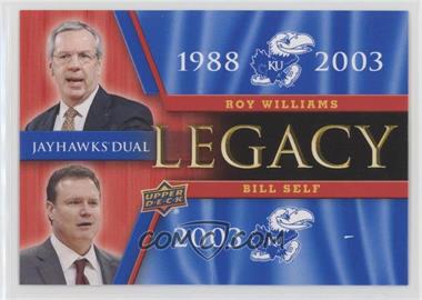 2013 Upper Deck University of Kansas - Jayhawks Legacy Duos #JLD-8 - Bill Self, Roy Williams