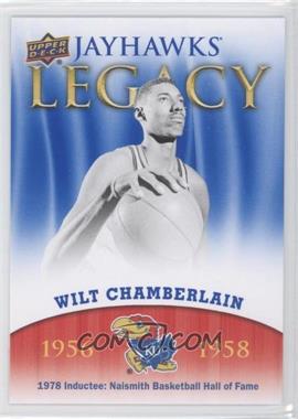 2013 Upper Deck University of Kansas - Jayhawks Legacy #JL-10 - Wilt Chamberlain
