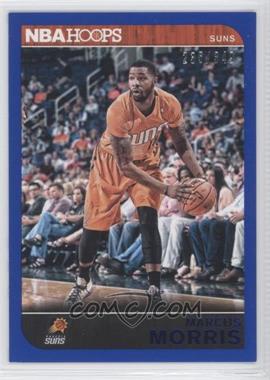 2014-15 NBA Hoops - [Base] - Blue #16 - Marcus Morris /349