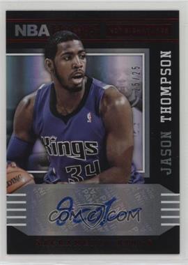 2014-15 NBA Hoops - Hot Signatures - Red #24 - Jason Thompson /25 [EX to NM]