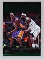 Kobe Bryant, LeBron James #/25