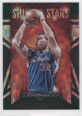 2014-15 NBA Hoops - Shining Stars - Holo Green #11 - Blake Griffin /25