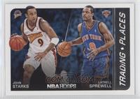 John Starks, Latrell Sprewell