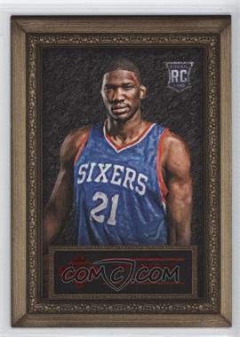 2014-15 Panini Court Kings - Portraits - Ruby #63 - Rookies - Joel Embiid /99