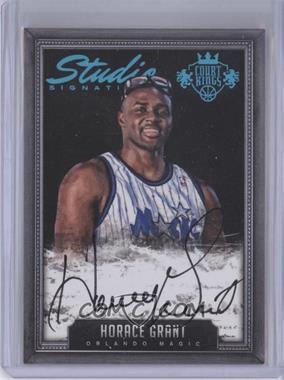 2014-15 Panini Court Kings - Studio Signatures - Sapphire #ST-HG - Horace Grant /25