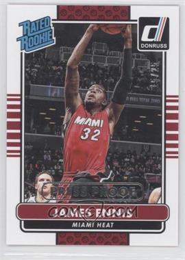 2014-15 Panini Donruss - [Base] - Press Proof Silver #222 - Rated Rookies - James Ennis /25