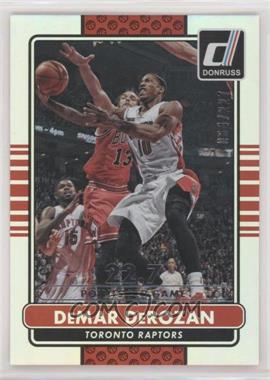 2014-15 Panini Donruss - [Base] - Stat Line Silver Season #197 - DeMar DeRozan /227