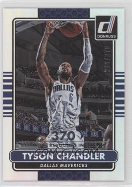 2014-15 Panini Donruss - [Base] - Stat Line Silver Season #38 - Tyson Chandler /370