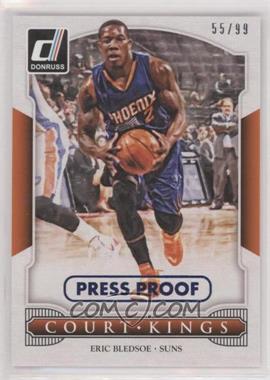 2014-15 Panini Donruss - Court Kings - Press Proof Blue #49 - Eric Bledsoe /99