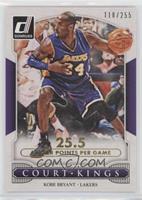 Kobe Bryant #118/255