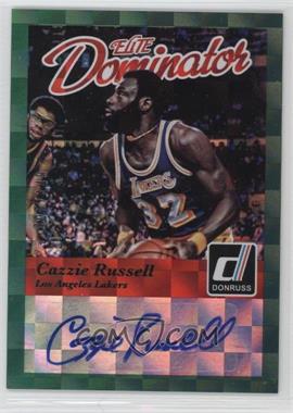 2014-15 Panini Donruss - Elite Dominator Signatures #15 - Cazzie Russell /149