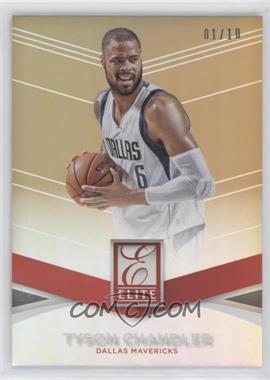 2014-15 Panini Donruss - Elite Set - Gold #73 - Tyson Chandler /10