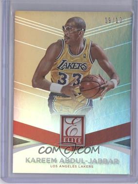 2014-15 Panini Donruss - Elite Set - Gold #92 - Kareem Abdul-Jabbar /10