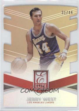 2014-15 Panini Donruss - Elite Set - Jersey Number Die-Cut #86 - Jerry West /44