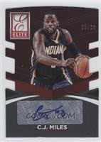 C.J. Miles #/25