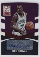 Dee Brown #/74