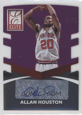 2014-15 Panini Donruss - Elite Status Signatures - Purple Die-Cut #57 - Allan Houston /74