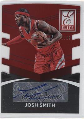 2014-15 Panini Donruss - Elite Status Signatures - Red Die-Cut #63 - Josh Smith /99