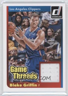 2014-15 Panini Donruss - Game Threads #26 - Blake Griffin