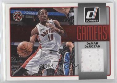 2014-15 Panini Donruss - Gamers Jerseys #3 - DeMar DeRozan