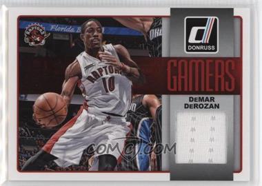 2014-15 Panini Donruss - Gamers Jerseys #3 - DeMar DeRozan