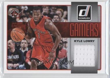 2014-15 Panini Donruss - Gamers Jerseys #43 - Kyle Lowry