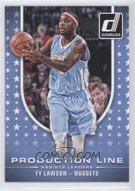 2014-15 Panini Donruss - Production Line Assists #4 - Ty Lawson