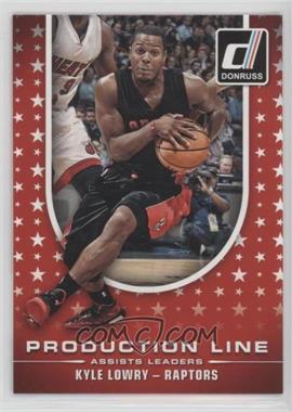 2014-15 Panini Donruss - Production Line Assists #8 - Kyle Lowry