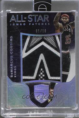 2014-15 Panini Eminence - All-Star Jumbo Patches - Silver #ASJ-DC - DeMarcus Cousins /10