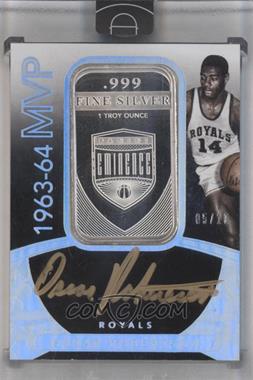 2014-15 Panini Eminence - MVP Signatures Silver #MVP-OR - Oscar Robertson /10 [Uncirculated]