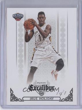 2014-15 Panini Excalibur - [Base] - Black #125 - Jrue Holiday /1