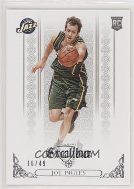 2014-15 Panini Excalibur - [Base] - Silver #172 - Joe Ingles /49