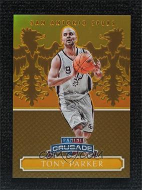 2014-15 Panini Excalibur - Crusade - Gold #56 - Tony Parker /10