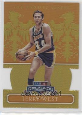 2014-15 Panini Excalibur - Crusade - Orange Die-Cut #143 - Jerry West /60