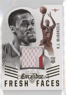 2014-15 Panini Excalibur - Fresh Faces Die-Cut Jerseys - Prime #15 - K.J. McDaniels /25