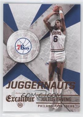 2014-15 Panini Excalibur - Juggernauts #4 - Julius Erving