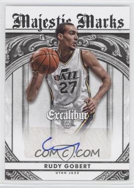 2014-15 Panini Excalibur - Majestic Marks Signatures #38 - Rudy Gobert