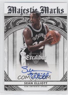 2014-15 Panini Excalibur - Majestic Marks Signatures #42 - Sean Elliott