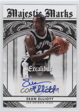 2014-15 Panini Excalibur - Majestic Marks Signatures #42 - Sean Elliott