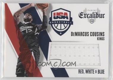 2014-15 Panini Excalibur - Red White and Blue Jerseys #1 - DeMarcus Cousins