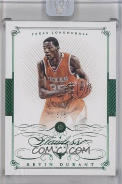 2014-15 Panini Flawless - [Base] - Emerald #113 - Alma Mater - Kevin Durant /5 [Uncirculated]