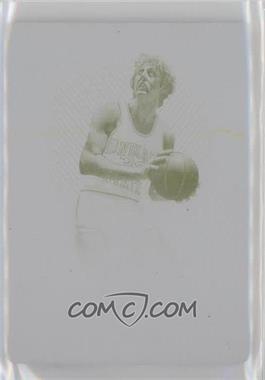 2014-15 Panini Flawless - [Base] - Printing Plate Yellow #102 - Alma Mater - Larry Bird /1