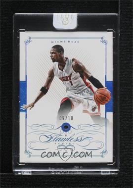 2014-15 Panini Flawless - [Base] - Sapphire #14 - Chris Bosh /10 [Uncirculated]