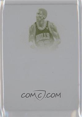 2014-15 Panini Flawless - Flawless Finishes - Printing Plate Yellow #FF-SP - Scottie Pippen /1