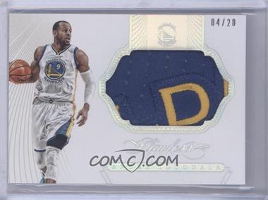 2014-15 Panini Flawless - Patches #PT-AI - Andre Iguodala /20