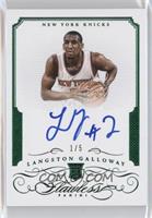 Langston Galloway #/5