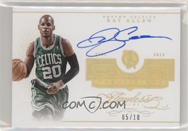 2014-15 Panini Flawless - Transitions #T-RA4 - Ray Allen /10