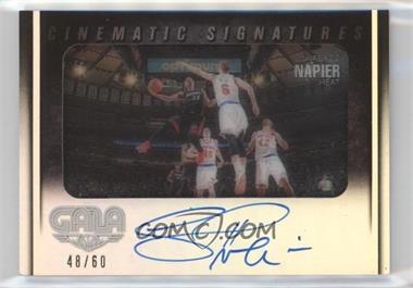 2014-15 Panini Gala - Cinematic Rookie Signatures #26 - Shabazz Napier /60